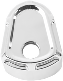 Arlen Ness 04-189 Ignition Switch Cover - Beveled - Black - sxspowersports