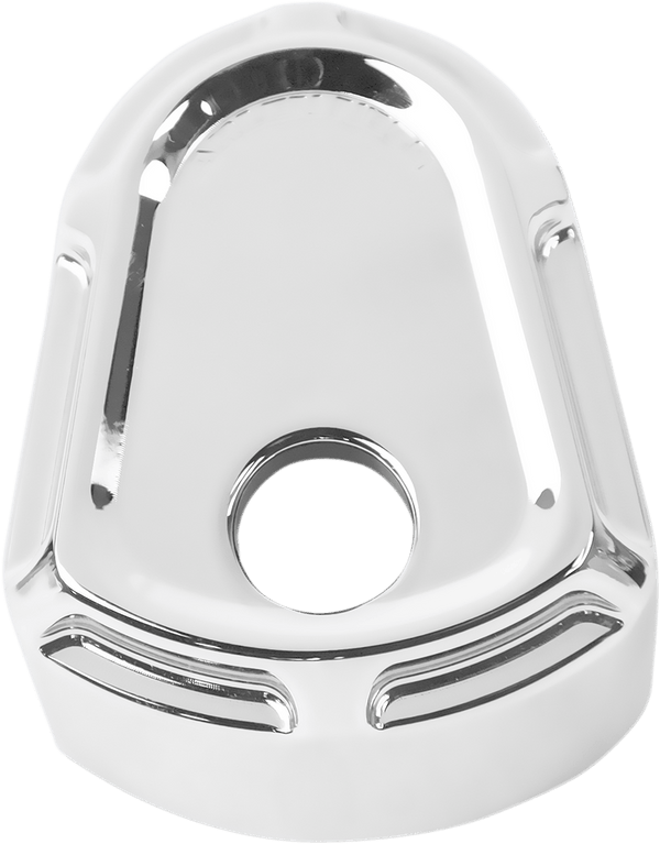 Arlen Ness 04-189 Ignition Switch Cover - Beveled - Black - sxspowersports