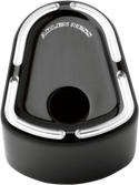 Arlen Ness 04-189 Ignition Switch Cover - Beveled - Black - sxspowersports