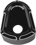 Arlen Ness 04-189 Ignition Switch Cover - Beveled - Black - sxspowersports