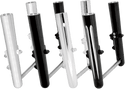 Arlen Ness 06-500 Hot Legs Dual Disc Fork Leg Set - Smooth - Chrome - sxspowersports