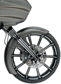Arlen Ness 06-513 Hot Legs Dual Disc Fork Leg Set - Deep Cut - Black - sxspowersports