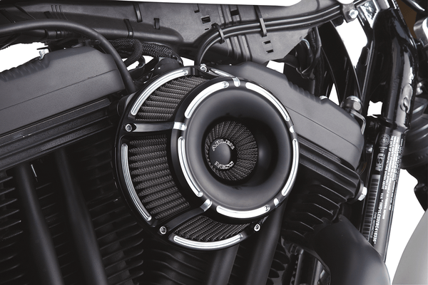 Arlen Ness 18-923 Inverted Series Air Cleaner Kit - Slot Track - Black - sxspowersports