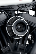 Arlen Ness 18-923 Inverted Series Air Cleaner Kit - Slot Track - Black - sxspowersports