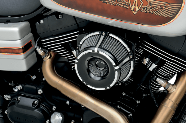 Arlen Ness 18-923 Inverted Series Air Cleaner Kit - Slot Track - Black - sxspowersports