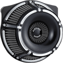 Arlen Ness 18-923 Inverted Series Air Cleaner Kit - Slot Track - Black - sxspowersports