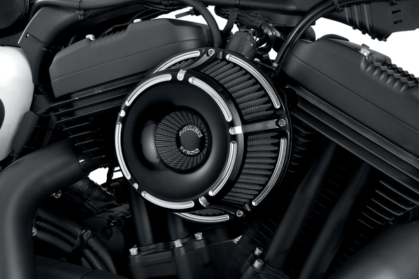 Arlen Ness 18-923 Inverted Series Air Cleaner Kit - Slot Track - Black - sxspowersports