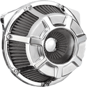 Arlen Ness 18-934 Inverted Series Air Cleaner Kit - Bevelled - Chrome - sxspowersports