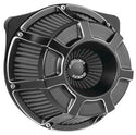 Arlen Ness 18-937 Inverted Series Air Cleaner Kit - Bevelled - Black - sxspowersports