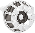 Arlen Ness 18-942 Inverted Series 10-Gauge Air Cleaner Kit - Chrome - sxspowersports