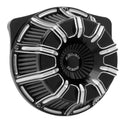 Arlen Ness 18-943 Inverted Series 10-Guage Air Cleaner Kit - Black Anodized - sxspowersports