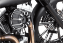 Arlen Ness 18-943 Inverted Series 10-Guage Air Cleaner Kit - Black Anodized - sxspowersports
