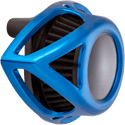 Arlen Ness 18-975 Clear Tear Series Air Cleaner Kit - Blue Anodized - sxspowersports