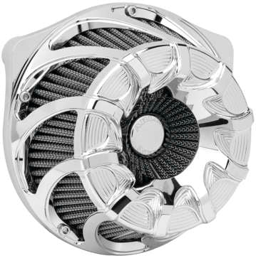 Arlen Ness 18-984 Inverted Series Air Cleaner Kit - Drift - Chrome - sxspowersports