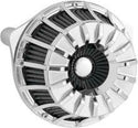 Arlen Ness 18-994 Inverted Series Air Cleaner Kit - 15-Spoke - Chrome - sxspowersports
