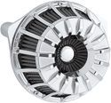 Arlen Ness 18-996 Inverted Series Air Cleaner Kit - 15-Spoke - Chrome - sxspowersports