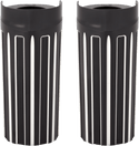 Arlen Ness 20-021 Retro Fork Boot Covers - Black - sxspowersports