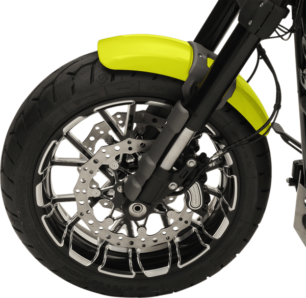 Arlen Ness 33-10101-202 11.8in. Two-Piece Floating Front Brake Rotor - Procross Black - sxspowersports