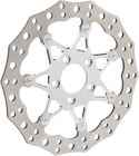 Arlen Ness 33-10102-202 11.8in. Two-Piece Floating Front Brake Rotor - Procross Chrome - sxspowersports