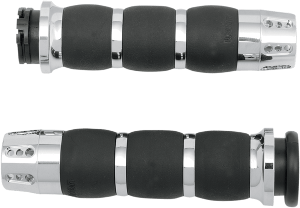 Avon Grips AIR-96-AN-FL-GA Gatlin Velvet Air Grips - Black - sxspowersports