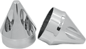 Avon Grips AXL-SPK-CH-TOUR Spike Axle Nut Covers - 1in. - Chrome - sxspowersports