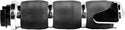 AVON MT-AIR-90-CH-GA Avon Air Cushioned Metric Grips Heated W/Throttle Boss Blk - sxspowersports