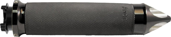 AVON MT-CC-86-ANO-HT Avon Custom Contour Metric Grips Heated Black - sxspowersports