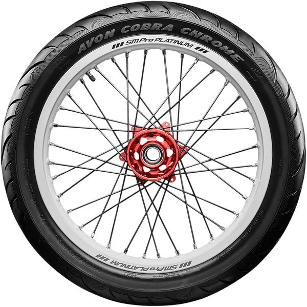 Avon Tyres 2120017 Avon AV91 Cobra Chrome 130/60B21 Front Tire 63V - sxspowersports