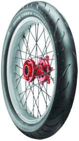 Avon Tyres 4120013 Avon AV91 Cobra Chrome 130/70R18 Front Tire 63H - sxspowersports
