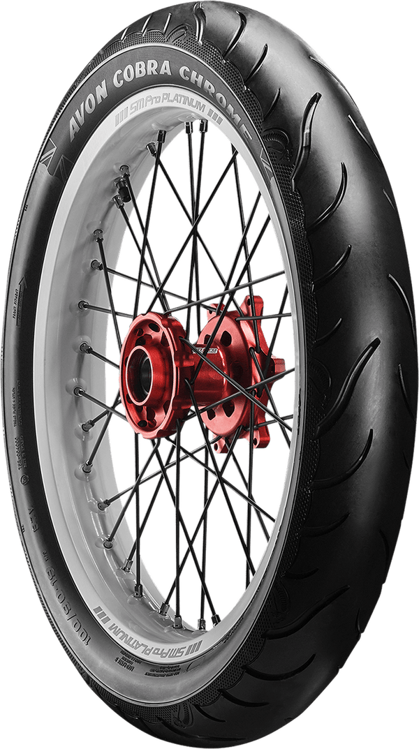 Avon Tyres 4120018 Avon AV91 Cobra Chrome 150/80R17 Front Tire 72V - sxspowersports