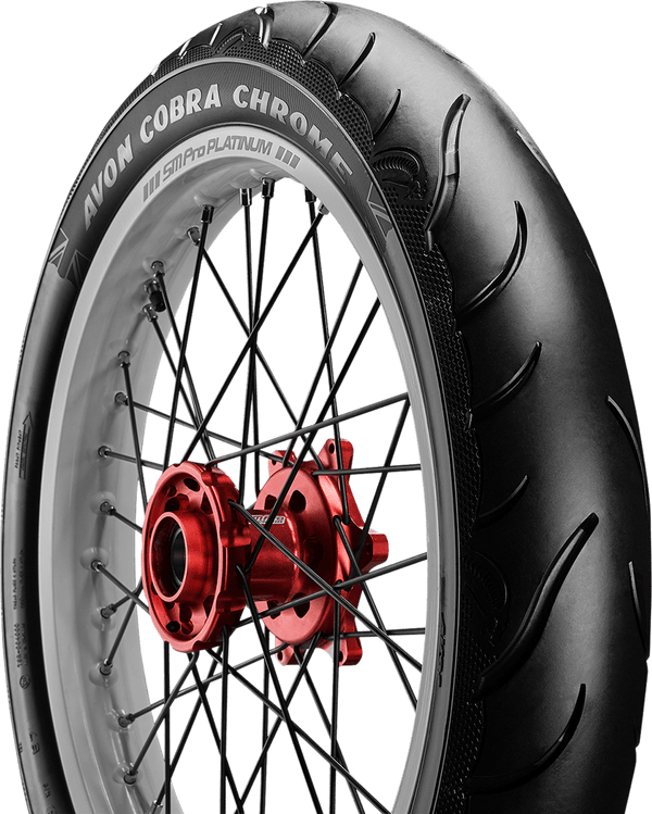 Avon Tyres 4120018 Avon AV91 Cobra Chrome 150/80R17 Front Tire 72V - sxspowersports