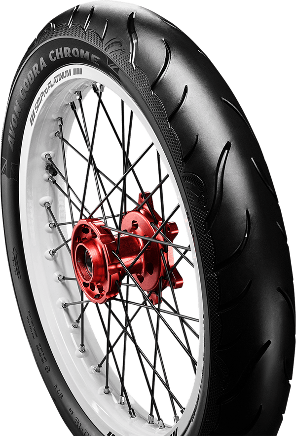 Avon Tyres 4120018 Avon AV91 Cobra Chrome 150/80R17 Front Tire 72V - sxspowersports