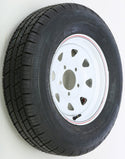 AWC TA2034512-71R175C-A Trailer Tire & 8 Spoke Steel Wheel Assembly - sxspowersports
