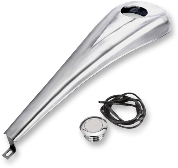 Bagger Nation DDK-S-08-OEM-C Steel Dash - Chrome - sxspowersports