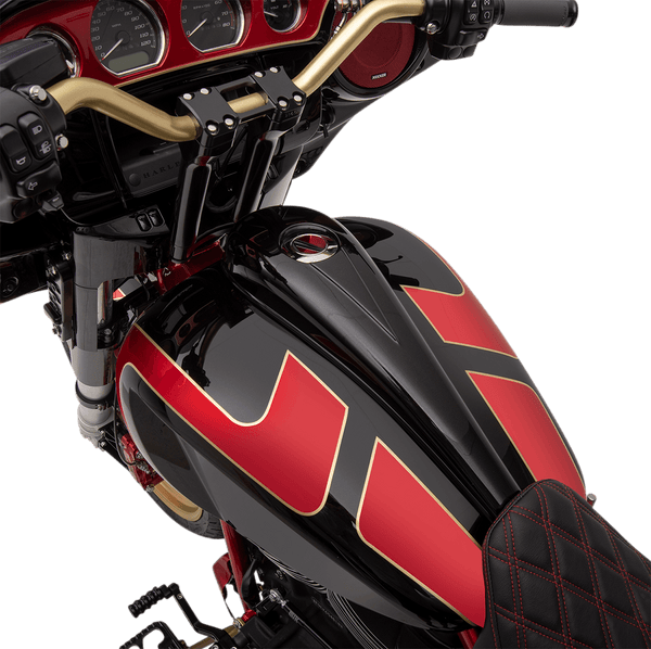Bagger Nation DDK-S-08-OEM-R Steel Dash - Raw - sxspowersports