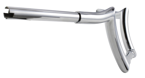Bagger Nation OEMMSB-15L-C 1-1/4in. OEM Monkey Sport Handlebar - 5in. - Chrome - sxspowersports