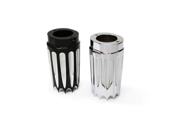 Bagger Nation SC-YB-6.25-13E-C Slider Covers Yafterburner - Chrome - sxspowersports