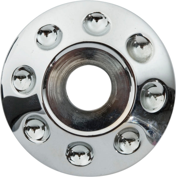 Bagger Nation YAXLE-07-DM-C Yaxle with Domino Caps - Chrome - sxspowersports