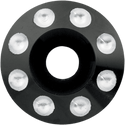 Bagger Nation YAXLE-08-DM-B Yaxle with Domino Caps - Black - sxspowersports