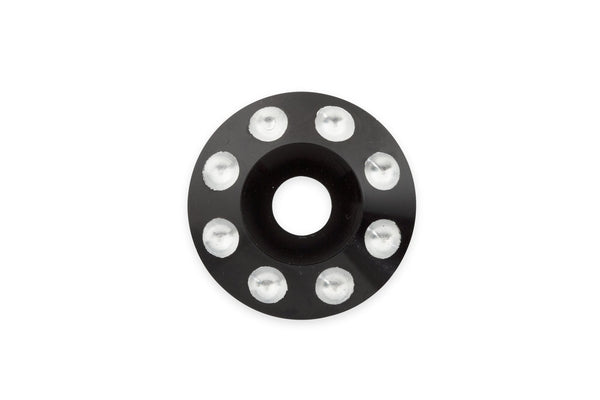 Bagger Nation YAXLE-08-DM-B Yaxle with Domino Caps - Black - sxspowersports