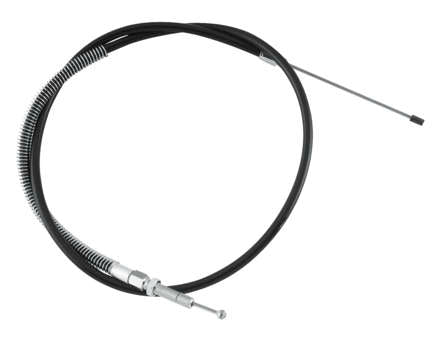 Barnett 101-30-10040-04 Black Vinyl Clutch Cable (+4in.) - sxspowersports