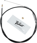 Barnett 101-30-30005-06 Black Vinyl Throttle Cable (+6in.) - sxspowersports