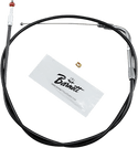 Barnett 101-30-30012-06 Black Vinyl Throttle Cable (+6in.) - sxspowersports