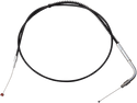 Barnett 101-30-30025-06 Black Vinyl Throttle Cable (+6in.) - sxspowersports