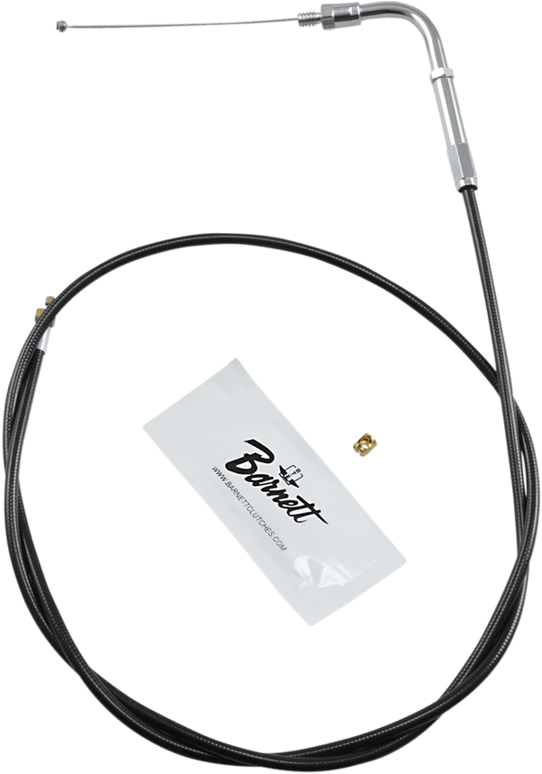 Barnett 101-30-30901-06 Black Vinyl Throttle Cable (+6in.) - sxspowersports