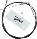 Barnett 101-30-40012-03 Black Vinyl Idle Cable (+3in.) - sxspowersports