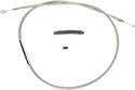 Barnett 102-30-10005-08 Stainless Clear-Coated Clutch Cable (+8in.) - sxspowersports