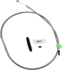 Barnett 102-30-10036-06 Stainless Clear-Coated Clutch Cable (+6in.) - sxspowersports