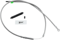 Barnett 102-30-10046-8 Stainless Clear-Coated Clutch Cable (+8in.) - sxspowersports