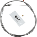 Barnett 102-30-30009 Stainless Clear-Coated Throttle Cable - sxspowersports
